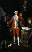 Francisco de Goya Portrait of the Count of Floridablanca oil painting